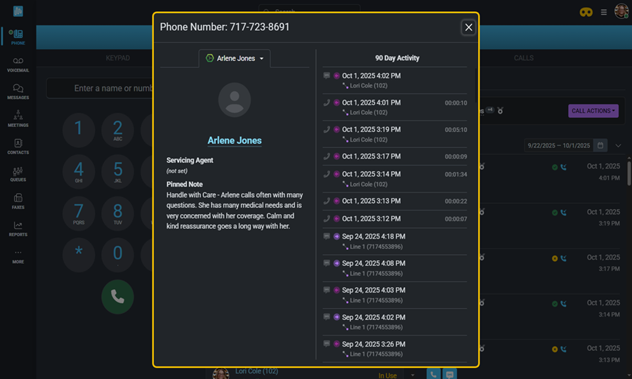 Contact Record